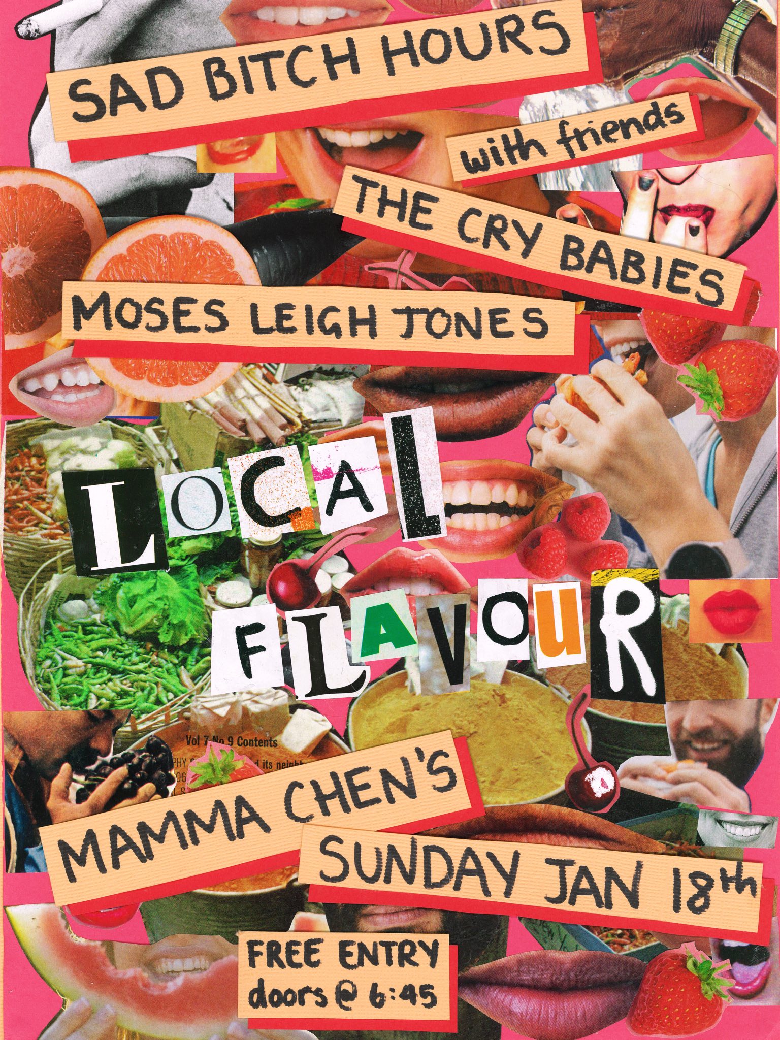 local flavour mamma chens poster
